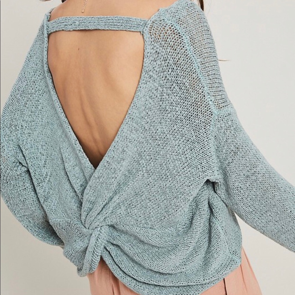 Mint Green Sweater